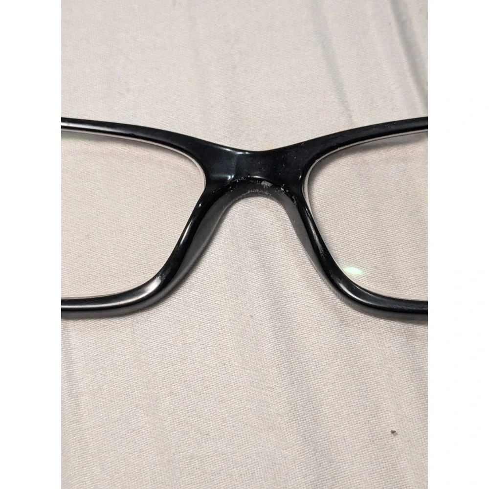 COACH HC 6052 FANNIE 5214 BLACK WHITE AUTHENTIC EYEGLASSES 52-16